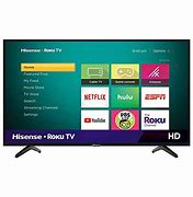 Image result for Hisense 40 Inch Class 2K FHD LED Roku Smart TV H4030f Series 40H4030f1 Size: 40 Inch, Black