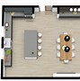 Image result for Kitchen and Dining Table in Floor Plan