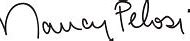 Image result for Nancy Pelosi Signature PNG