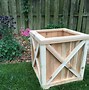 Image result for wood outdoor planters box