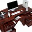 Image result for Home Office Wood Executive Desk