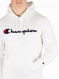 Image result for White Champion Hoodie Men