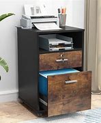 Image result for Portable Two Drawer File Cabinets