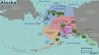 Image result for Full Map of Alaska