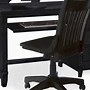 Image result for Black Glass Office Desk Modern
