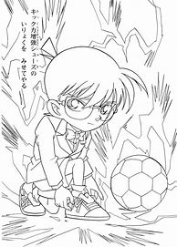 Image result for Coloriage Detective Conan