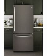 Image result for GE Slate Refrigerator Bottom Freezer
