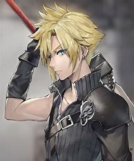 Image result for Cloud Strife Manga Drawing