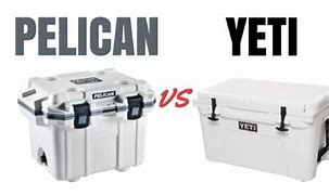 Image result for Yeti vs Pelican Cooler