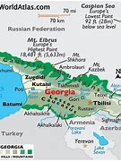 Image result for Georgia Country On Map