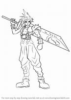 Image result for How to Draw Chibi Cloud Strife