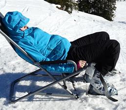 Résultat d’images pour chaise longue ski