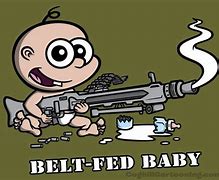 Image result for Cartoon Baby with a Gun