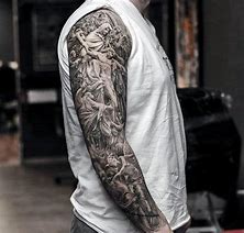 Image result for Christian Sleeve Tattoos