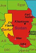 Image result for Simple Darfur Map
