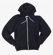 Image result for Whesed Black Zip Up Hoodie No Background