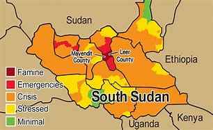 Image result for South Sudan On the Map