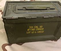 Image result for WW2 50 Cal Ammo Box