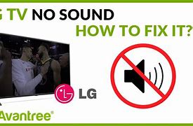 Image result for No Sound On LG TV But