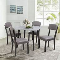 Image result for Small Wood Kitchen Table and Chairs