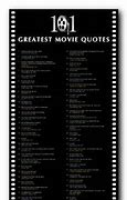 Image result for 101 Greatest Movie Quotes