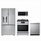 Image result for black stainless appliance bundle