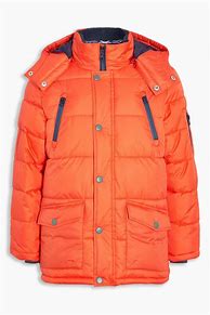 Image result for Orange Winter Jacket