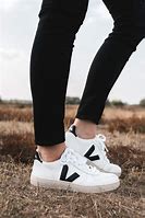 Image result for Veja Sneakers White with Black