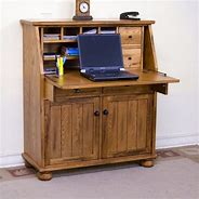 Image result for Small Oak Secretary Desk