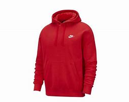 Image result for Nike Hoodie Red and White