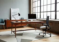 Image result for Mid Century Modern Office Desk Bronze