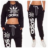 Image result for Adidas Sweatpants Women Outfits