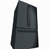 Image result for Gloss Black French Door Refrigerator