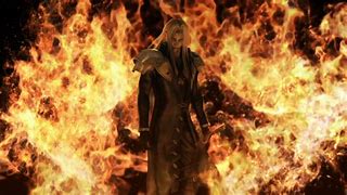 Image result for Sephiroth FF7 Fire