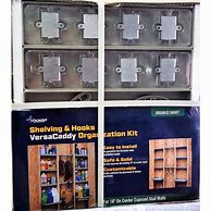 Image result for Unicaddy Versacaddy 48 In. H X 4 In. W X 48 In. D Gray Plastic Organization Kits