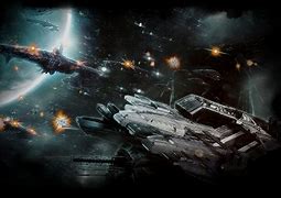Image result for Science Fiction Space Battles