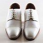 Image result for Leather Shoes White and Black Men's