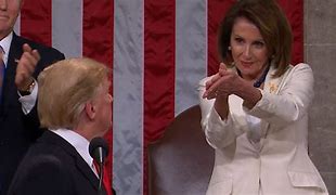 Image result for Nancy Pelosi Clapping at State of Union
