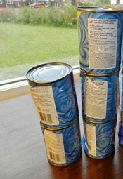 Image result for Dented Cans Pict