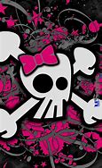 Image result for Pink Girl Skull Wallpaper