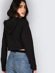 Image result for Shein Hoodie Cropped