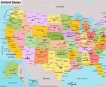 Image result for Map Showing United States