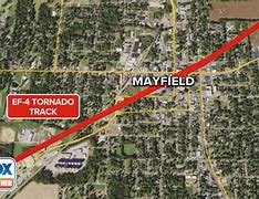 Image result for Mayfield Kentucky After the Tornado