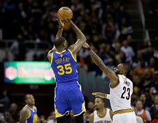 Image result for Kevin Durant in LeBron's Face