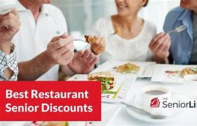 Image result for Senior Citizen Restaurant Discounts