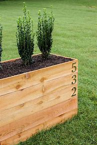 Image result for Cedar Planter Boxes Plans