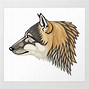 Image result for Wolf Head