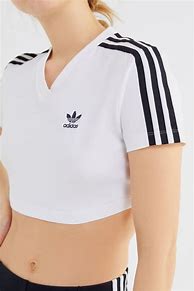 Image result for Adidas Crop Top T-Shirt