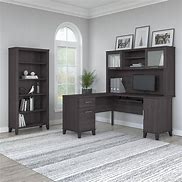 Image result for desk with drawers and hutch