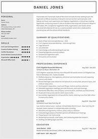 Image result for Entry Level District Attorney Resume Sample